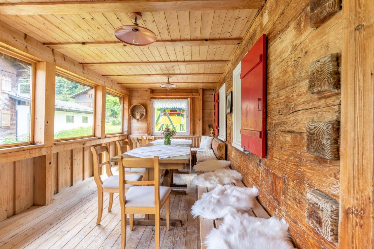 Ferienbauernhof Kohler Apartamento Schoppernau Exterior foto